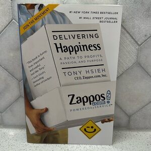 Delivering happiness, a path to profits, passion, and purpose book by Tony Hsieh